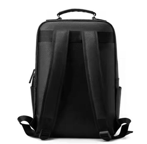 Premium Black Laptop Backpack - Image 3