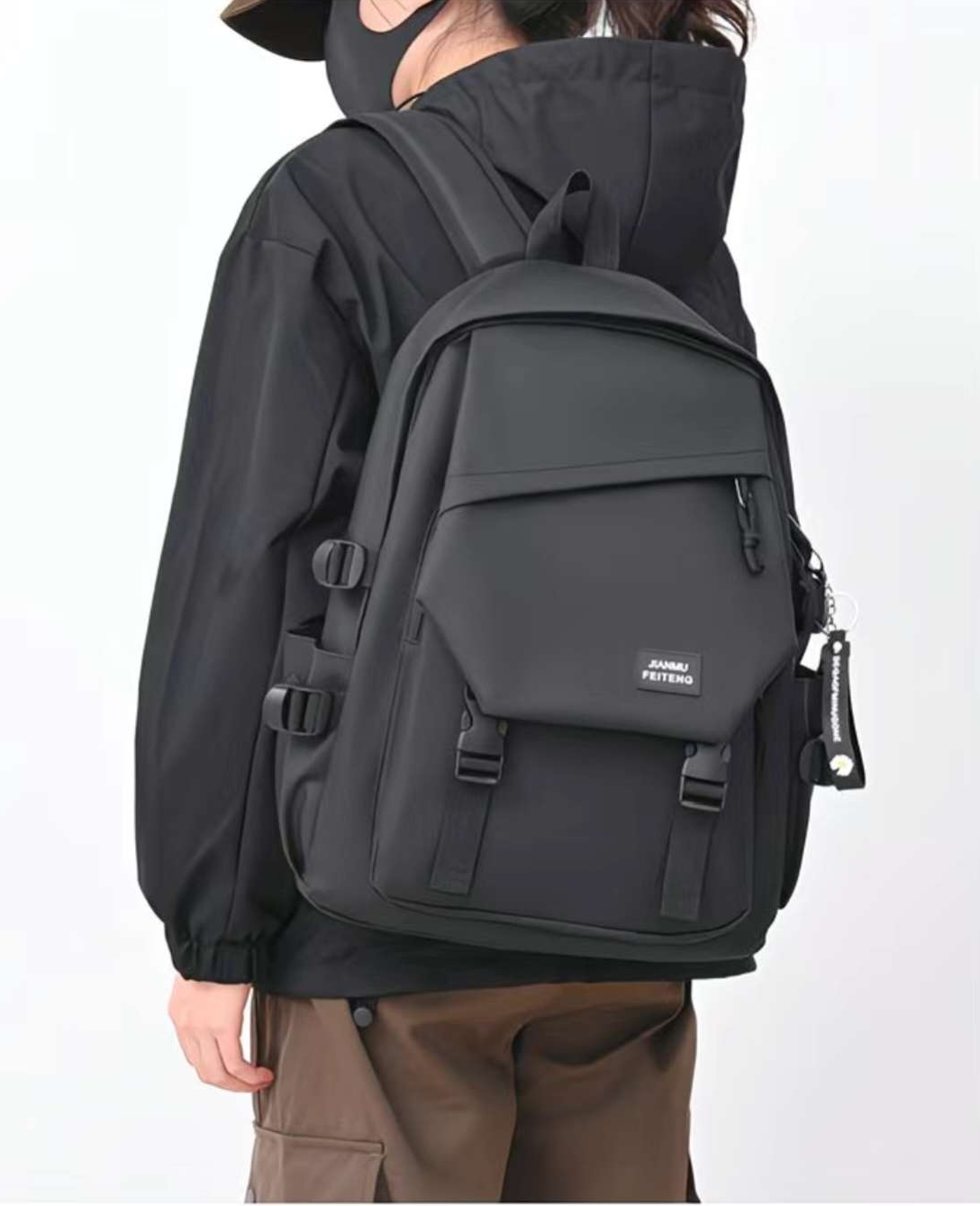 Korean Style Travel Laptop Backpack - Image 3