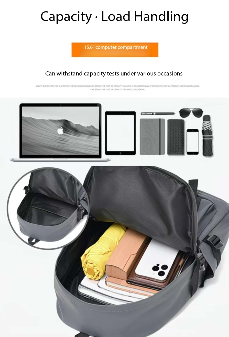 Korean Style Travel Laptop Backpack - Image 6