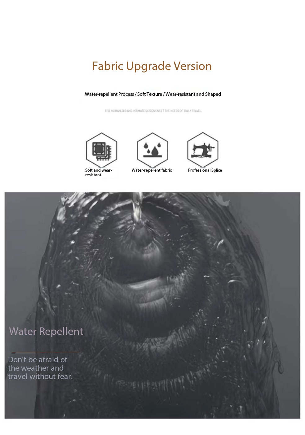 Korean Style Travel Laptop Backpack - Image 12